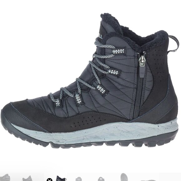 Merrell Antora Women's Thermal Waterproof Sneaker Boots in Black Size 7 $140 - Picture 6 of 10